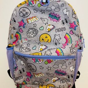 Emoji Print Backpack